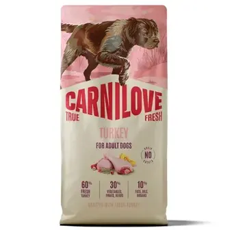Сухий корм для собак Carnilove True Fresh Adult 12 кг - індичка