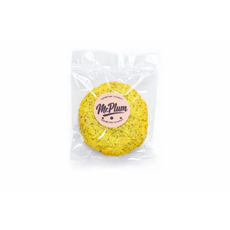 Печиво Mr.Plum Лимонне з маком крафтове 90 г (2000000124698)