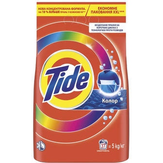 Пральний порошок Tide Color 37 циклів прання 5 кг (8006530172370)