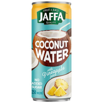 Вода кокосова Jaffa з соком ананасу 250 мл (4820264291046)