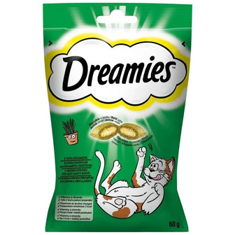 Ласощі для котів Dreamies з котячою м'ятою 60 г (5998749142448)
