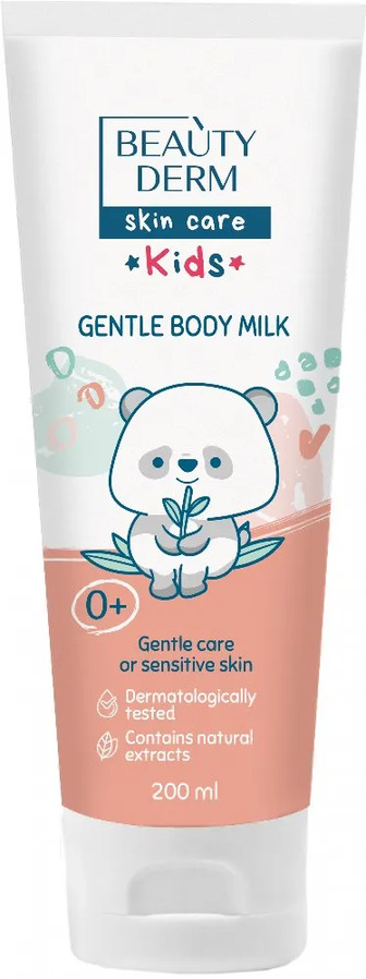Ніжне молочко дитяче Beautyderm Kids від народження 200 мл (4820185225434)
