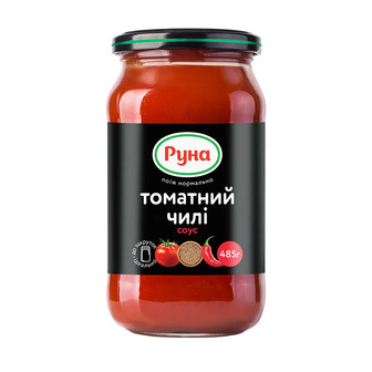 Соус томатний Руна Чилі, 485 г