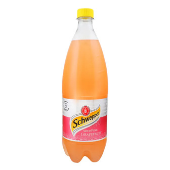 Напій безалкогольний сильногазований Pink Grapefruit Schweppes п/пл 1л