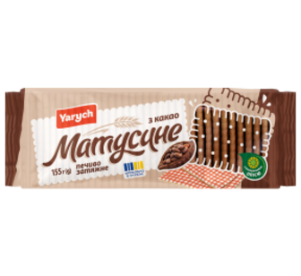 Печиво Yarych Матусине з какао затяжне 155г