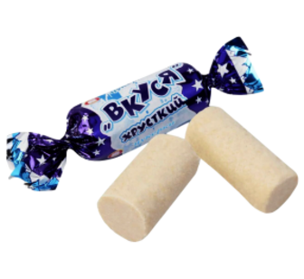 Цукерки ХБФ Вкуся хрусткі, батончик ваг