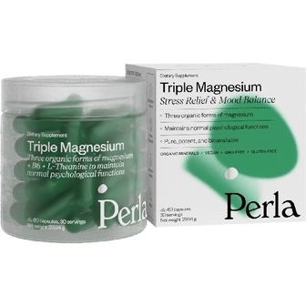 ПЕРЛА ХЕЛСА Triple Magnesium Антистрес капс. 998мг №60