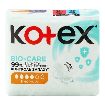 КОТЕКС прокл. гіг. Bio-Care Normal 8шт