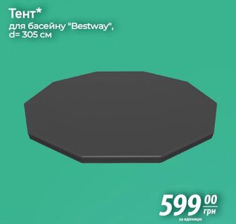 Тент* для басейну "Bestway", d = 305cM