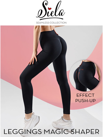 Легінси Siela жіночі LEGGINS MAGIC SHAPER, black, S/M