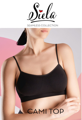 Топ жіночі Siela CAMI TOP, black, L/XL