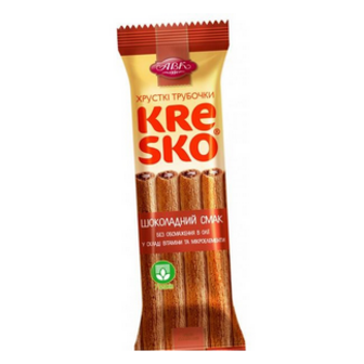 Трубочки АВК Kresko Шоколад 40г