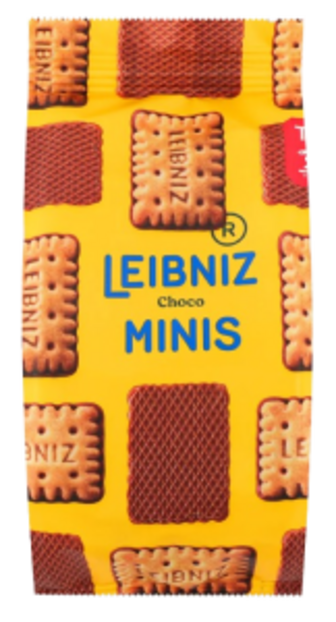 Печиво Bahlsen Leibniz Minis Choco з шоколадом 100 г
