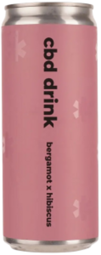 Напій безалкогольний Underwood Soda CBD Drink Hibiscus Bergamot газований натуральний 0.33л