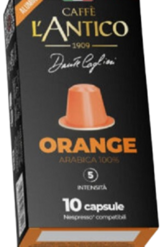 Кава в капсулах L'Antico Orange Arabica 100% 10 шт (55 г)