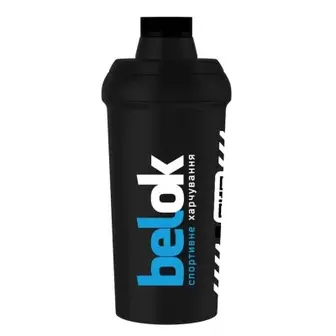 Shaker bottle 700 ml BELOK.UA + QR - Black