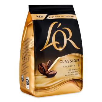 Кава зернова L'OR Classique натуральна смажена (200г)
