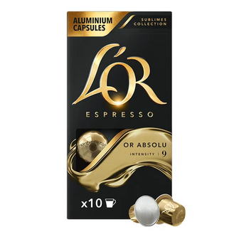 Кава мелена L'OR Espresso Or Absolu в капсулах 10 шт. (52г)