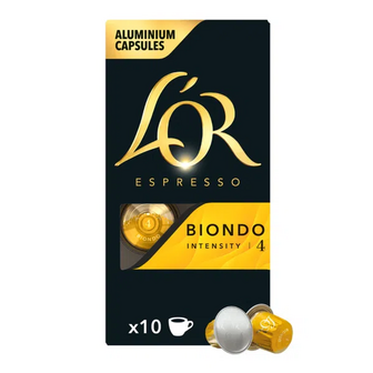 Кава мелена L'OR Espresso Biondo в капсулах 10 шт. (52г)