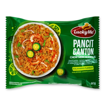 Локшина Lucky Me! Pancit Canton з каламансі швидкого приготування (60г)