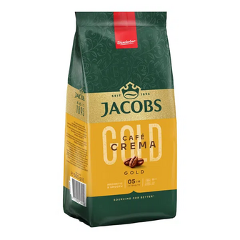 Кава зернова Jacobs Crema Gold (500г)