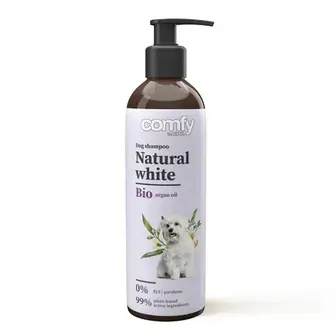 Шампунь для собак Comfy Natural White 250 мл - арганова олія