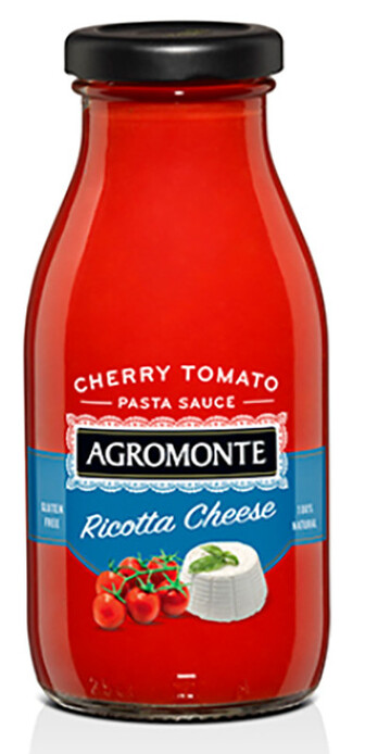 Соус для пасти з помідорами чері та сиром Рікота Agromonte 260 г