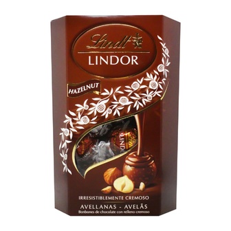 Цукерки шоколадні Lindor з фундуком Lindt 200 г
