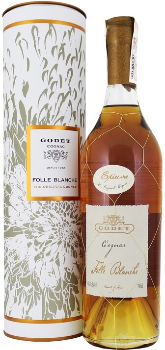 Коньяк Godet Epicure Folle Blanche (в тубусі) 0,7 л