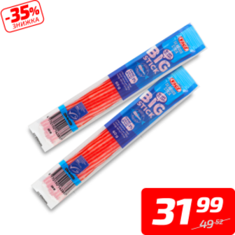 Продукт із сурімі «Seafood Big Stick», охолоджений, ТМ «Vici», 60 г