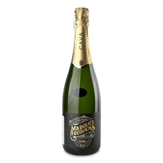 Вино ігристе Marques de Requena Cava Brut біле 0,75л (0,75л)