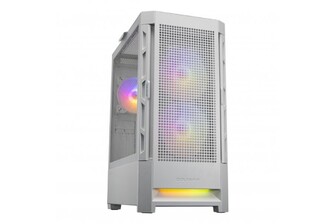 Корпус комп'ютерний Cougar DUOFACE RGB (White), Ігровий, скляне вікно, білий