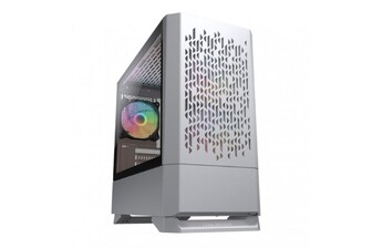 Корпус комп'ютерний Cougar MG140 AIR RGB (White), Ігровий, скляне вікно, білий