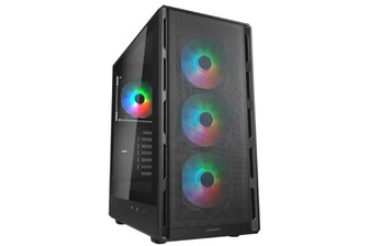 Корпус комп'ютерний Cougar AIRFACE PURE RGB, чорний