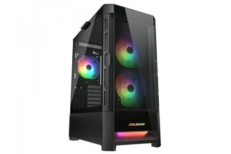 Корпус комп'ютерний Cougar Duoface RGB, ігровий, 2*140mm, 1*120mm ARGB вентилятори, скляне вікно