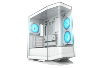 Корпус комп'ютерний Cougar FV270 RGB White Ігровий, 3*120mm, 1*140mm, ARGB Fan Pre-installed, Type-C x1, USB3.0 x2, Audio x1, білий