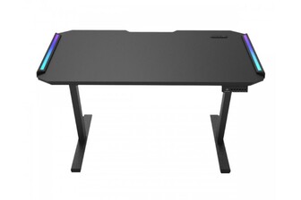 Стіл для геймера Cougar Е-DEIMUS 120, USB 3.0/Type-C Extension хаб, RGB підсвічування, електричне регулювання висоти