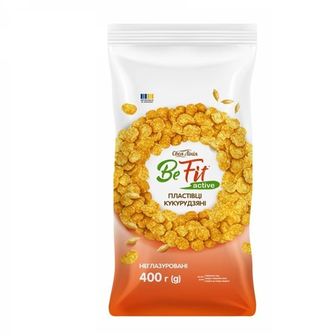 Пластiвцi 400 г Своя Лінія кукурудзяні натуральні м/уп 