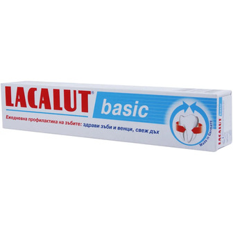 Зубна паста Lacalut Basic, 75 мл