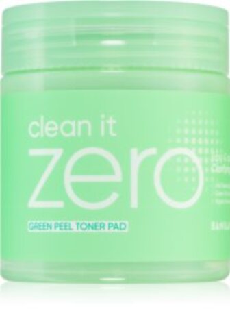 clean it zero Green Peel Toner Pad