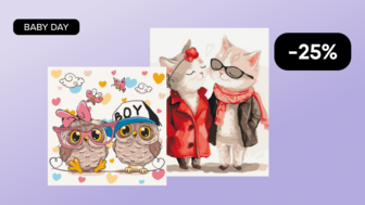 BABY DAY! -25% на картини за номерами