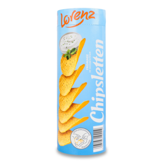 Чипси "Chipsletten" крем-сир,цибуля 100г /Lorenz/