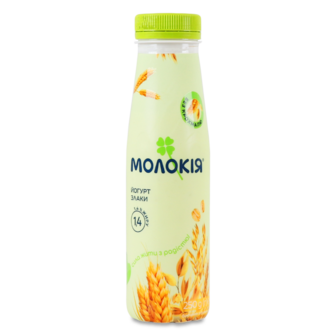 Йогурт "Злаки" 1,4% 250г ТМ Молокія, 250г