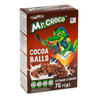 Кульки з какао ТМ Mr Croco, 75г