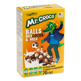 Кульки мікс ТМ Mr Croco, 75г