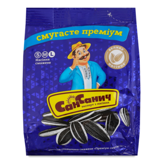 Насіння "Сан Санич" Преміум смугасте 95г /SnackProd/