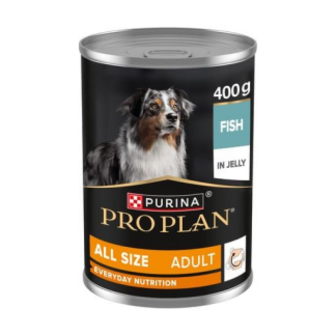 Корм ProPlan Adult з рибою в желе для собак 400г