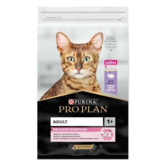 Корм ProPlan Delicate з індичкою для котів з чутливим травленням 10кг