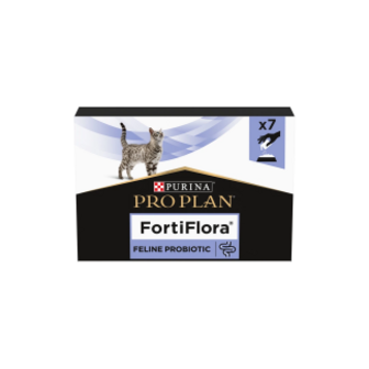 Пробіотик ProPlan Fortiflora підтримка мікрофлори шлунково-кишкового тракту для дорослих котів та кошенят 7х1г