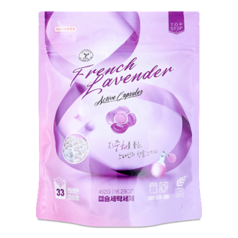 Капсули для прання Top Step French Lavender 33*14г (33*14г)